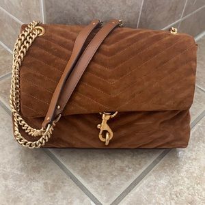 Edie flap shoulder bag. Color: equestrian. Tag still attached.